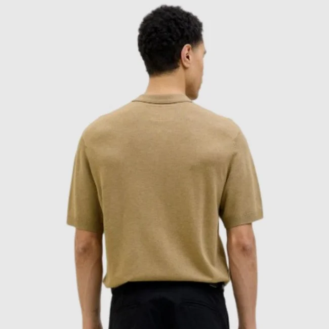 Polo Jack & Jones Marrón Hombre