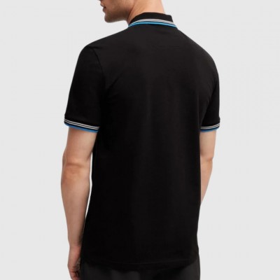 Polo Boss Negro Hombre 2