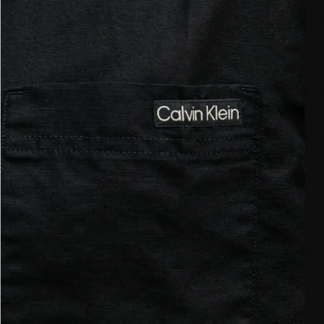 Camisa Calvin Klein Negra Hombre