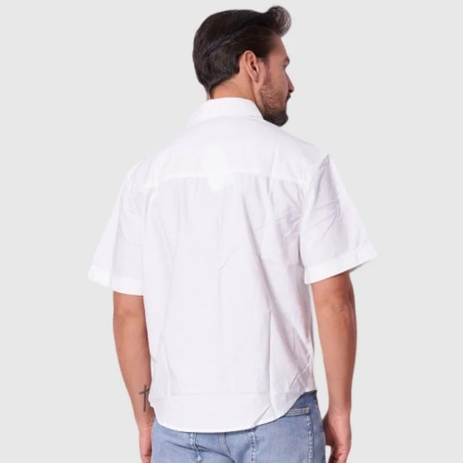 Camisa Calvin Klein Blanca Hombre Camisa Calvin Klein Blanca Hombre