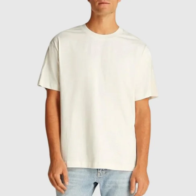 Camiseta Calvin Klein Beige Hombre