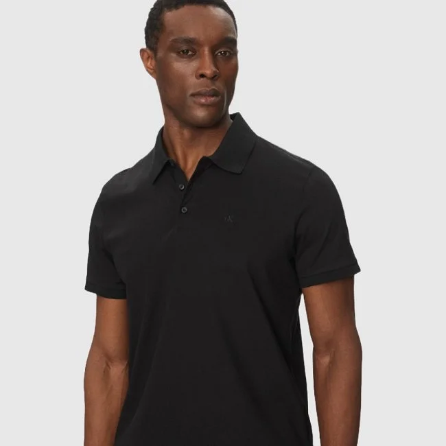 Polo Calvin Klein Negro Hombre