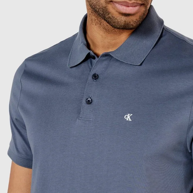 Polo Calvin Klein Azul Hombre