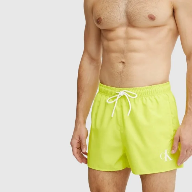 Bañador Calvin Klein Amarillo Hombre