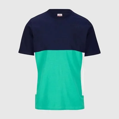 Camiseta Kappa Azul y Verde...