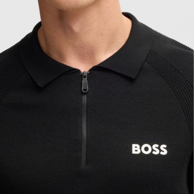 Polo Boss Negro Hombre 2