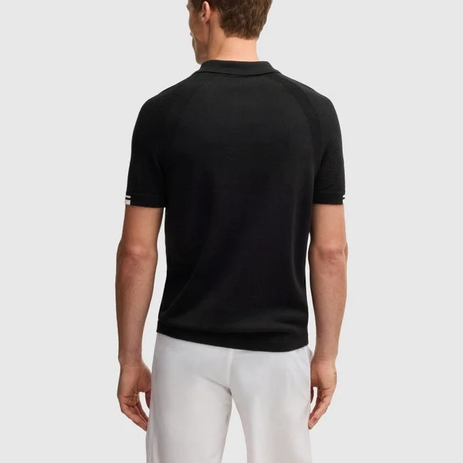 Polo Boss Negro Hombre