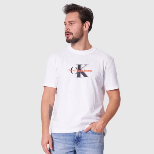 Camiseta Calvin Klein Blanca Hombre