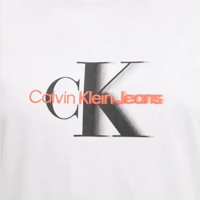 Camiseta Calvin Klein Blanca Hombre