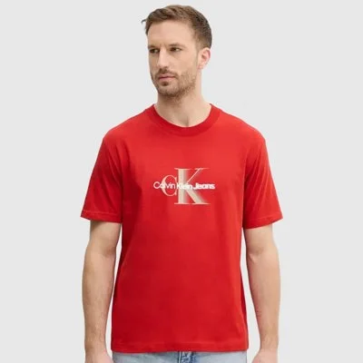 Camiseta Calvin Klein Roja...