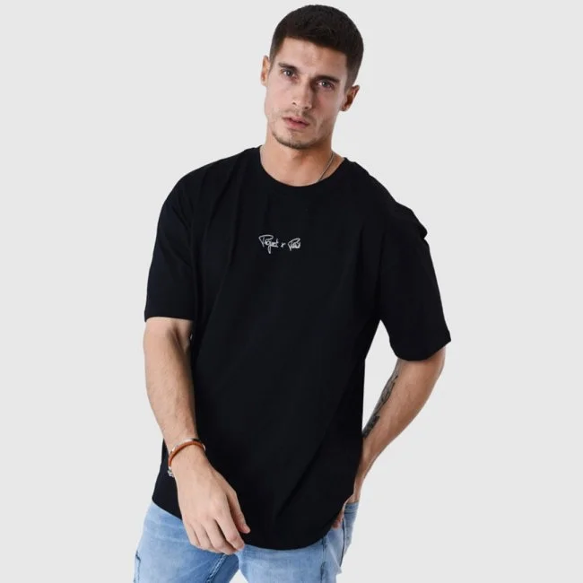 Camiseta Project x Paris Negra Hombre