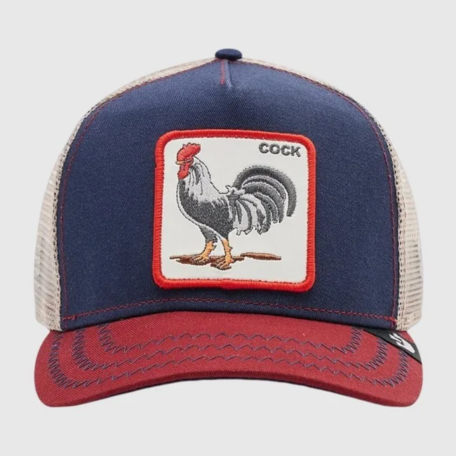 Gorra Goorin Bros COCK Azul y Roja...