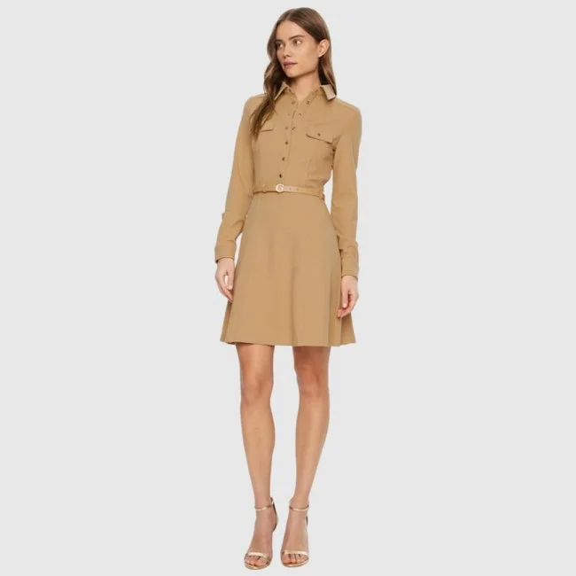 Vestido Guess Beige Mujer Vestido Guess Beige Mujer