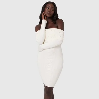 Vestido Guess Blanco Mujer