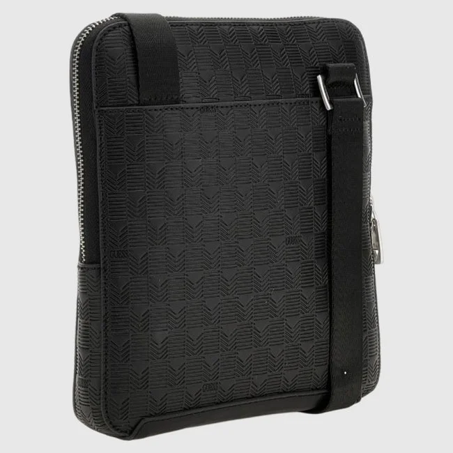Bandolera Guess Negra Hombre Bandolera Guess Negra Hombre