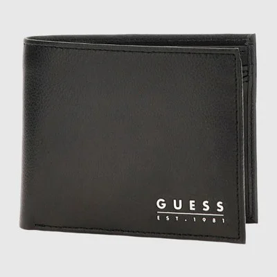 Cartera Guess Negra Hombre