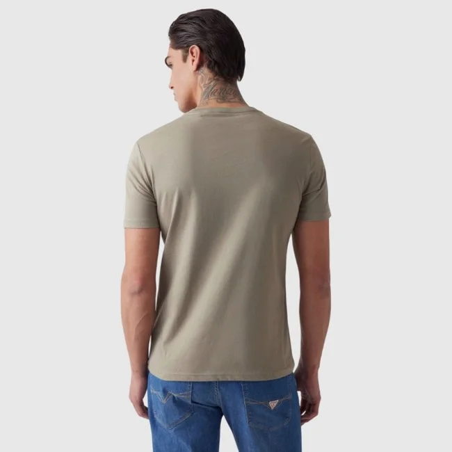 Camiseta Guess Verde Hombre Camiseta Guess Verde Hombre