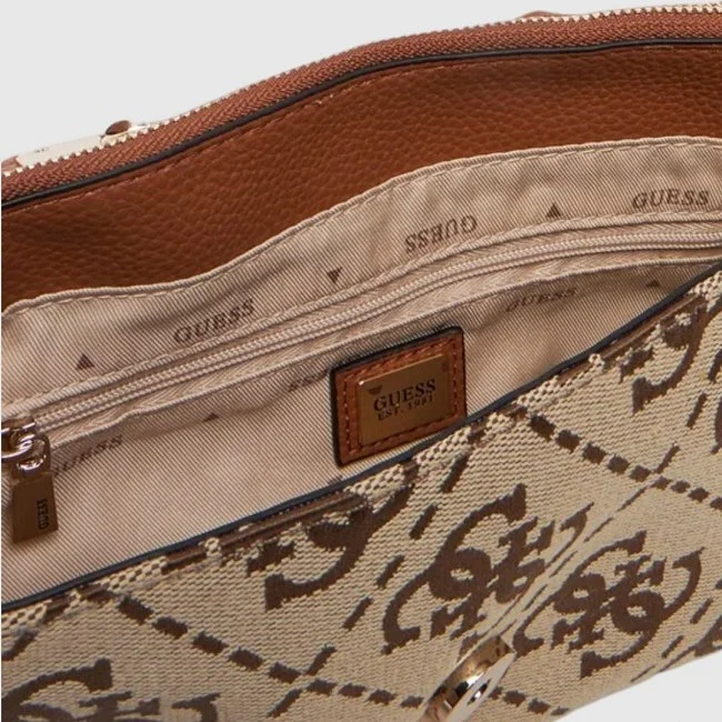 Bolso Guess Beige Mujer