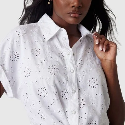 Camisa Guess Blanca Mujer 2