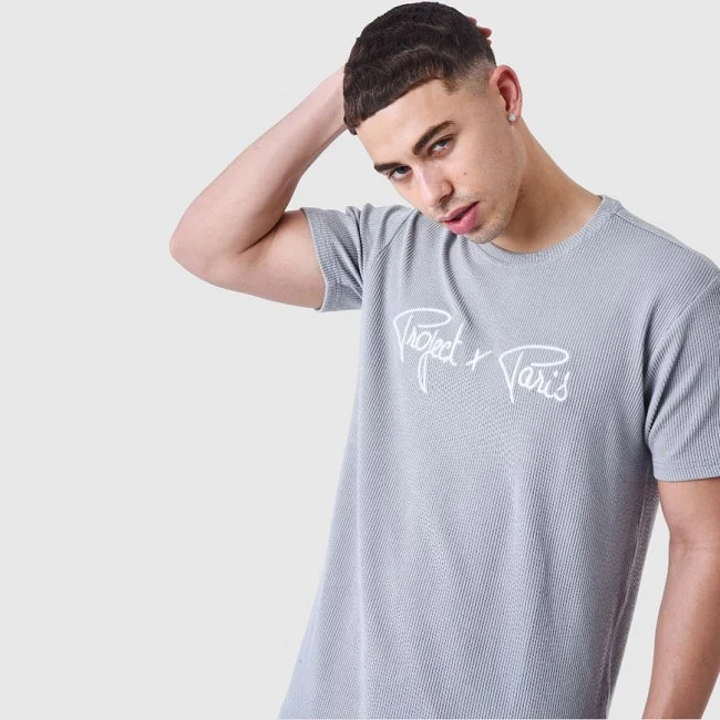 Camiseta Project X Paris Gris Hombre
