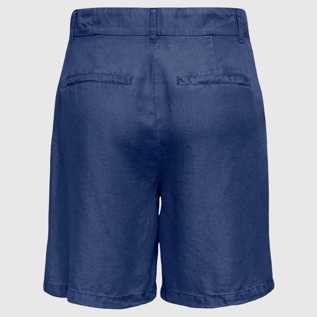 Pantalón Corto ONLY Azul Marino Mujer