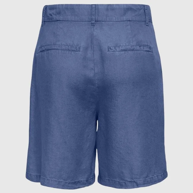 Pantalón Corto ONLY Azul Marino Mujer