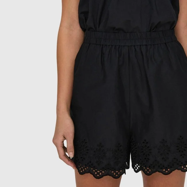 Pantalón Corto ONLY Negro Mujer