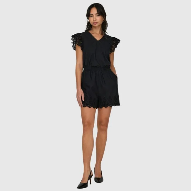 Pantalón Corto ONLY Negro Mujer