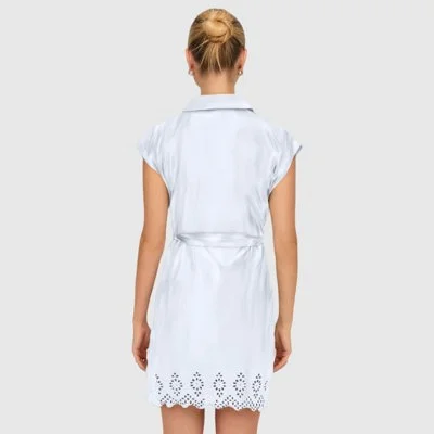 Vestido ONLY Blanco Mujer 2