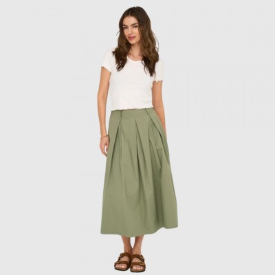 Falda ONLY Verde Mujer 2