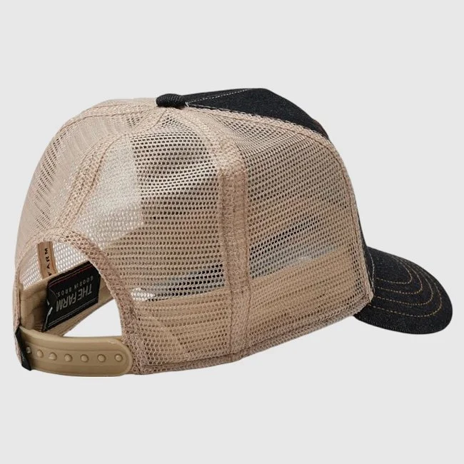 Gorra Goorin Bros GOAT Negra y Beige...