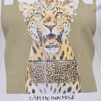 Camiseta ONLY Blanca Mujer... 2