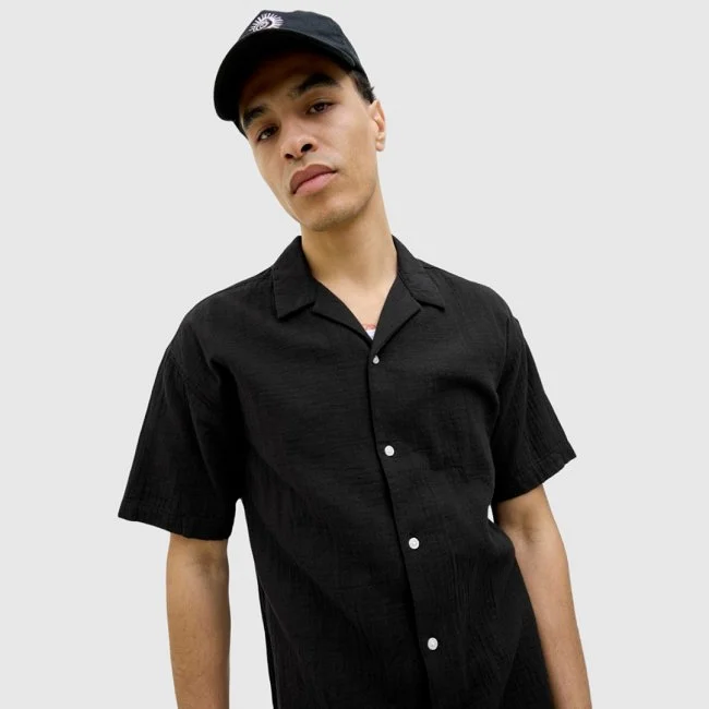 Camisa Jack & Jones Negra Hombre