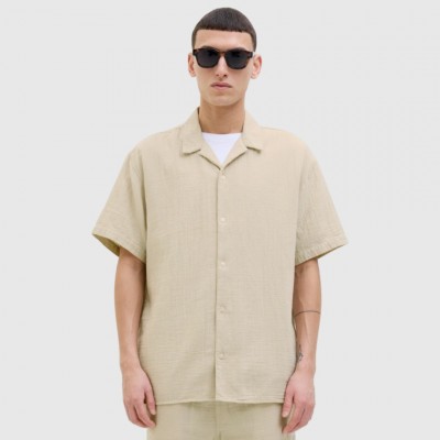Camisa Jack & Jones Beige...