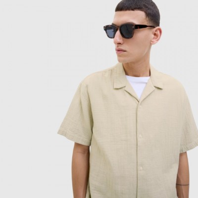 Camisa Jack & Jones Beige... 2