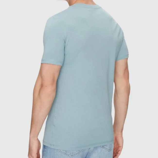 Camiseta Guess Azul Hombre