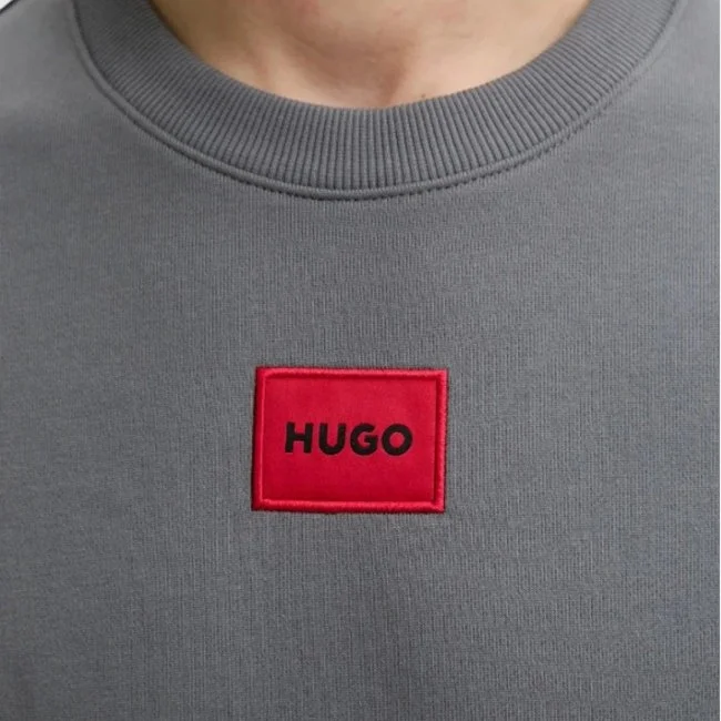 Sudadera Hugo Gris Hombre