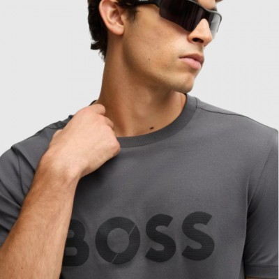 Camiseta Boss Gris Hombre... 2