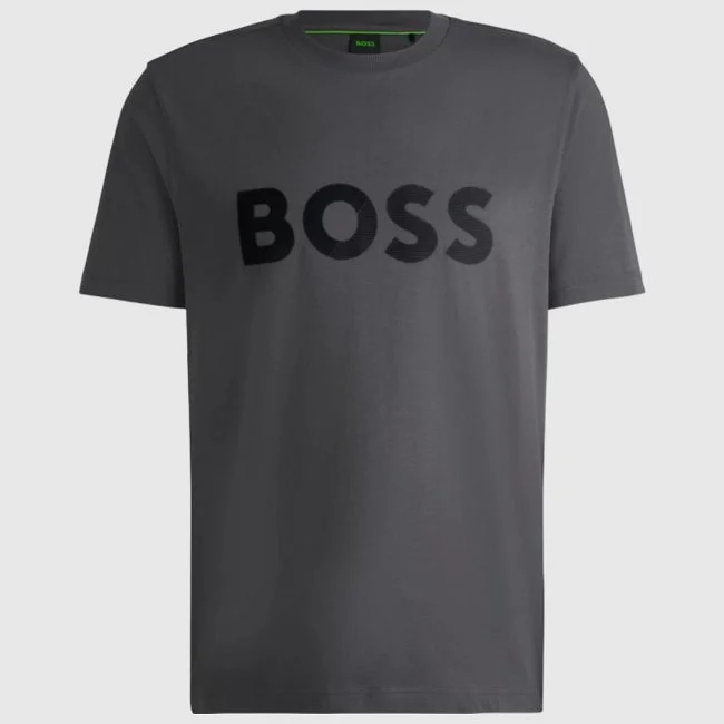 Camiseta Boss Gris Hombre