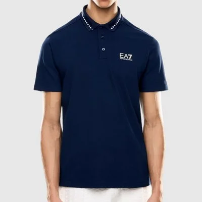 Polo Armani Azul Marino Hombre
