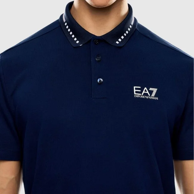 Polo Armani Azul Marino Hombre