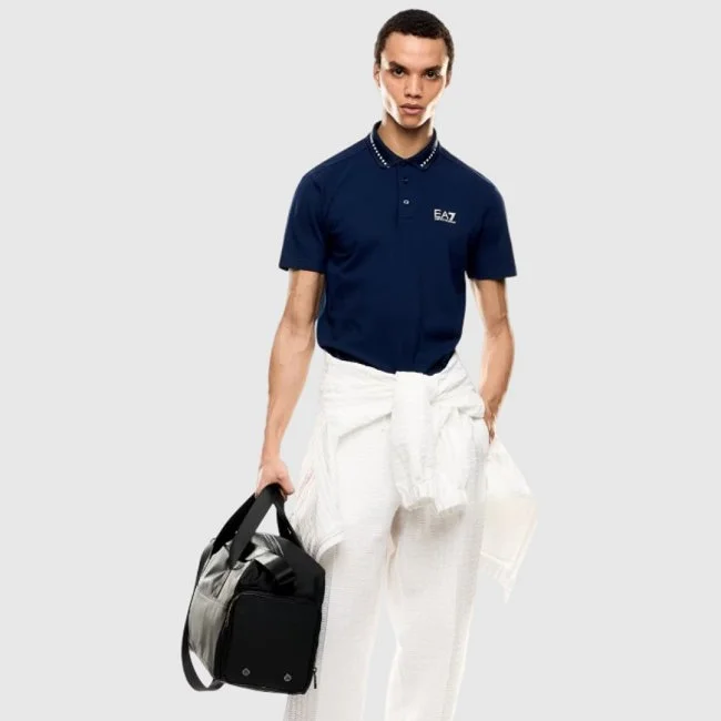 Polo Armani Azul Marino Hombre