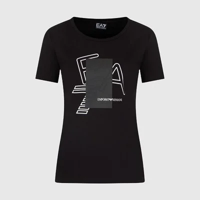 Camiseta Armani Negra Mujer