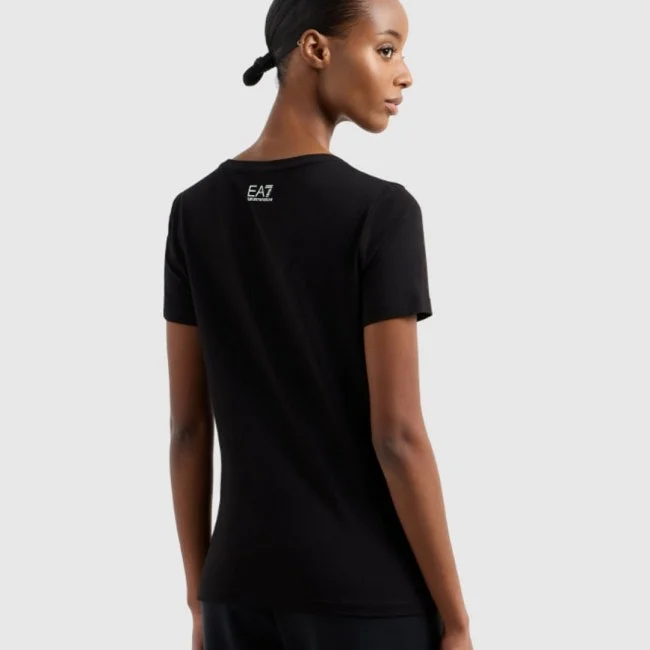 Camiseta Armani Negra Mujer