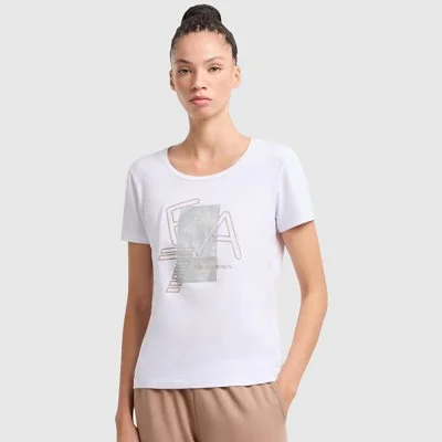 Camiseta Armani Blanca Mujer