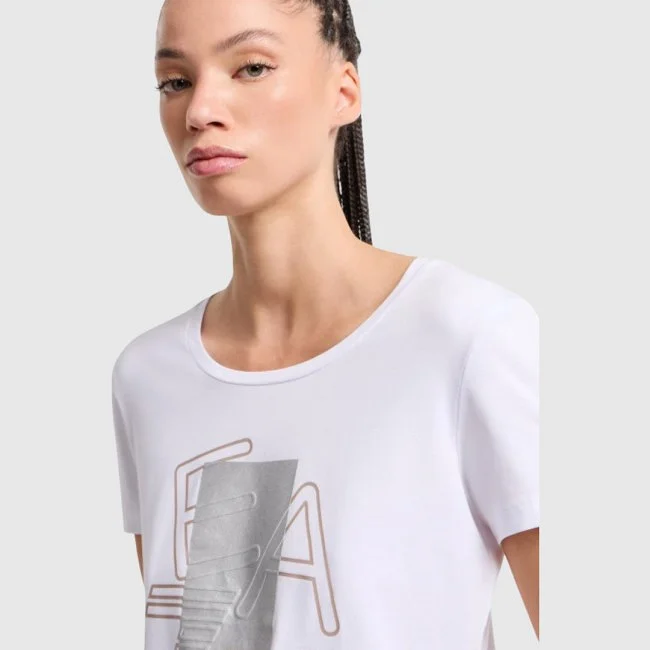 Camiseta Armani Blanca Mujer