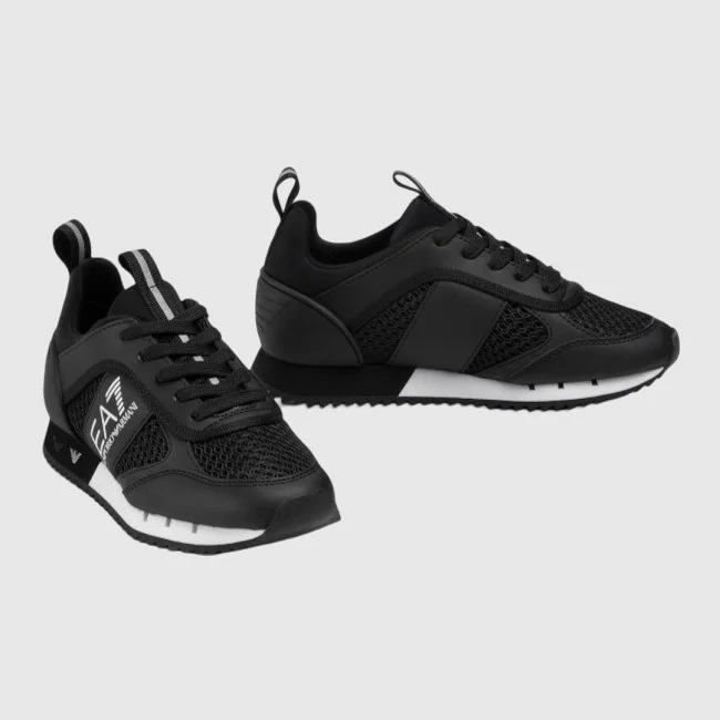 Zapatillas Armani Negras y Blancas... Zapatillas Armani Negras y Blancas...