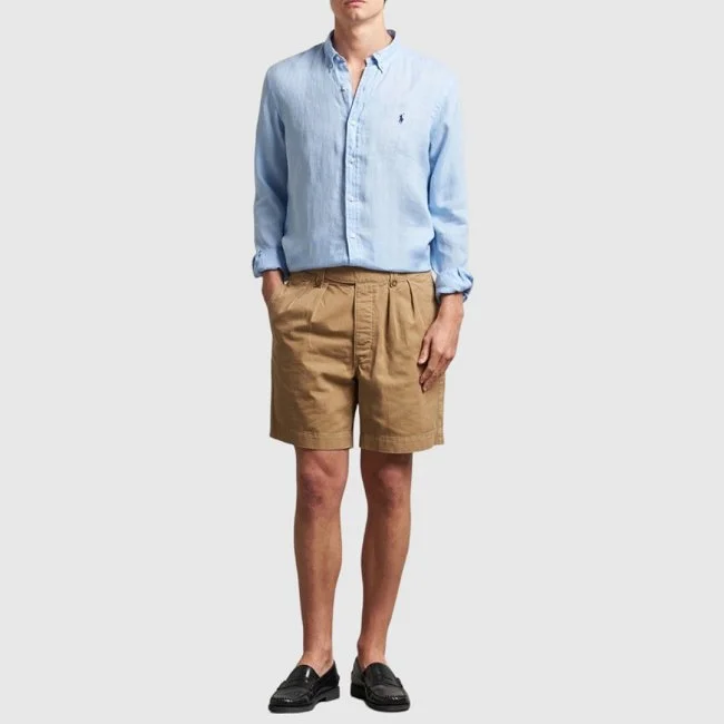 Camisa Ralph Lauren Azul Hombre