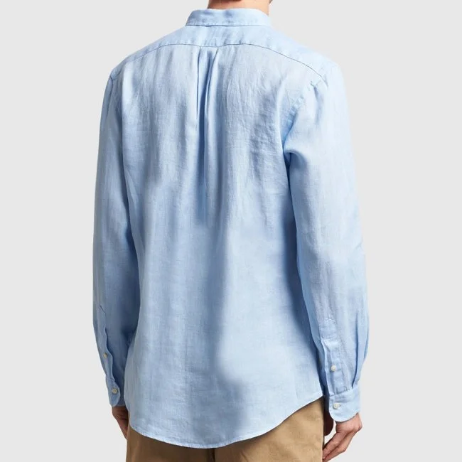 Camisa Ralph Lauren Azul Hombre