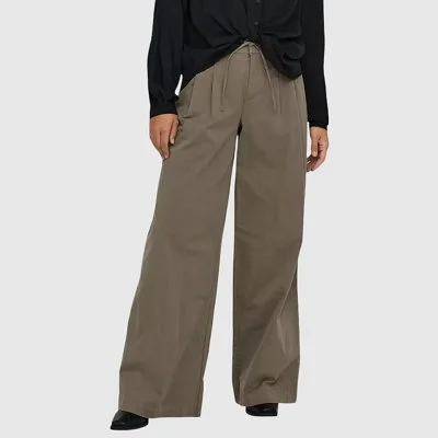 Pantalón ONLY Marrón Mujer